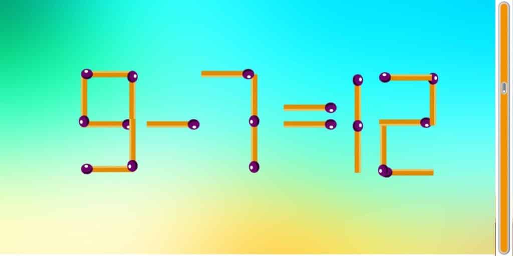 Sfida di logica: Metti alla prova il tuo QI brillante spostando solo 1 fiammifero per risolvere questo rompicapo in meno di 10 secondi!