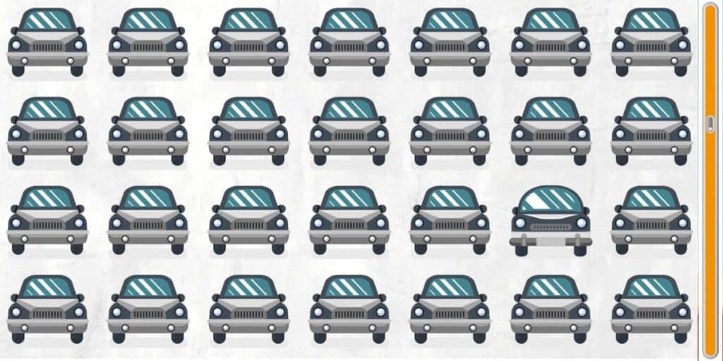 Sfida visiva : solo gli occhi di falco possono individuare l'intruso tra queste auto in meno di 6 secondi! Metti alla prova la tua attenzione e il tuo spirito di osservazione!