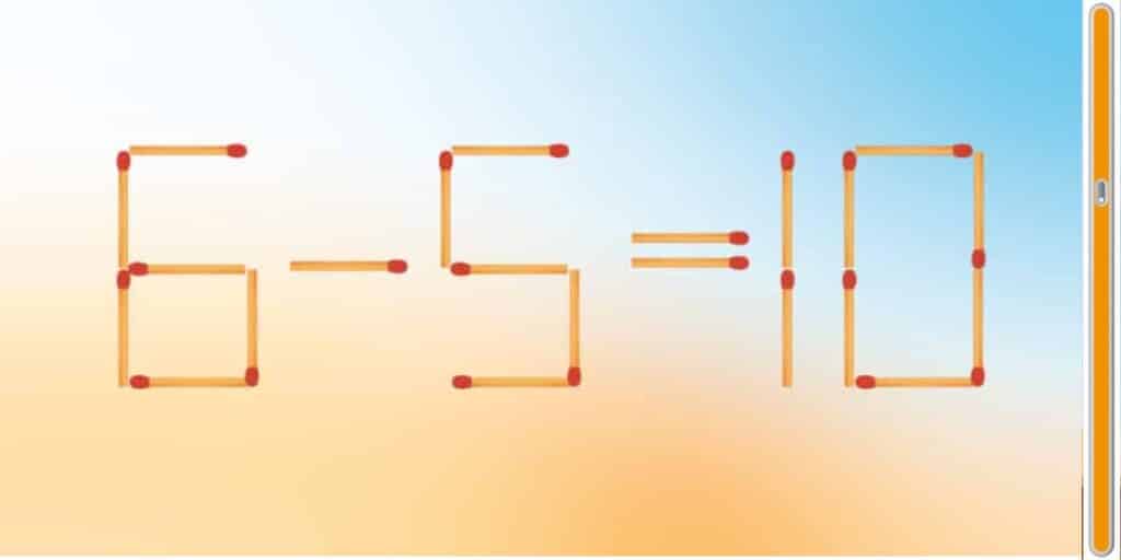 Sfida matematica:  Riuscirai a risolvere questo rompicapo spostando solo 1 corrispondente in meno di 10 secondi?