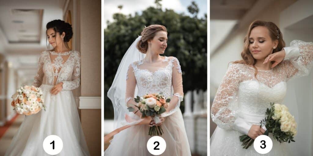 Test della personalità: Il tuo abito da sposa ideale svela la vera essenza della tua amicizia! Scegli tra questi 3 modelli e scopri la confidente che sei!