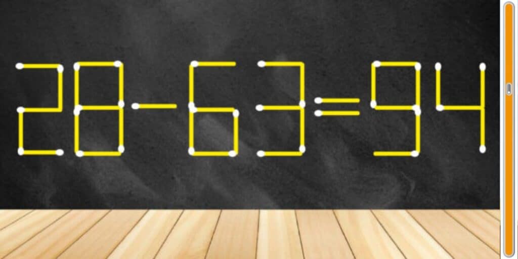 Sfida di logica: Solo per menti brillanti! Sposta 1 sola corrispondenza e dimostra il tuo QI fulmineo in meno di 10 secondi!